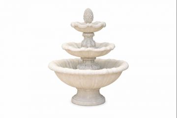 Extra Large 3 Tier Concrete Water Fountain